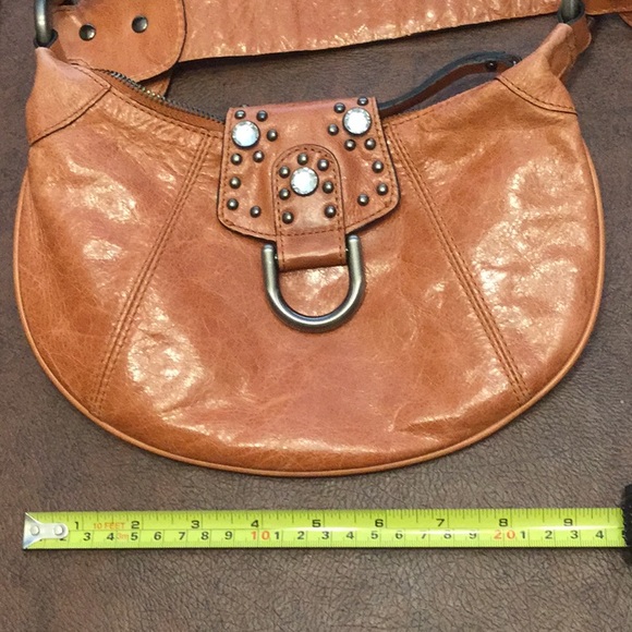 Guess Collection Studded Bag with Tassel & Dust Bag - Picture 7 of 9